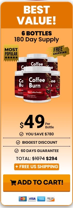 Coffee Burn 6 Bottle Price